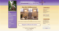 Desktop Screenshot of johannes-rheine.de